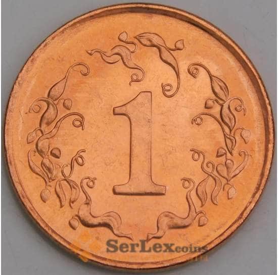 Зимбабве 1 цент 1997 КМ1а UNC арт. С03813