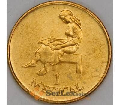 Монета Мозамбик 1 метикаль 1994 КМ115 UNC арт. С03814
