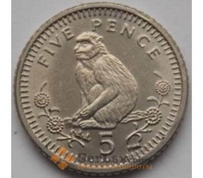 Монета Гибралтар 5 пенсов 2000 КМ775 UNC арт. С03816