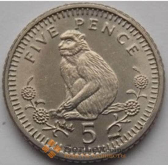 Гибралтар 5 пенсов 2000 КМ775 UNC арт. С03816