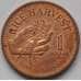 Монета Гайана 1 доллар 2002 КМ50 AU арт. С03832