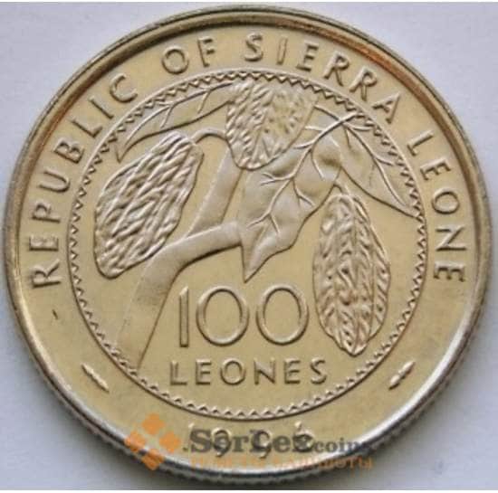 Сьерра-Леоне монета 100 Леоне 1996 КМ46 UNC арт. С03842