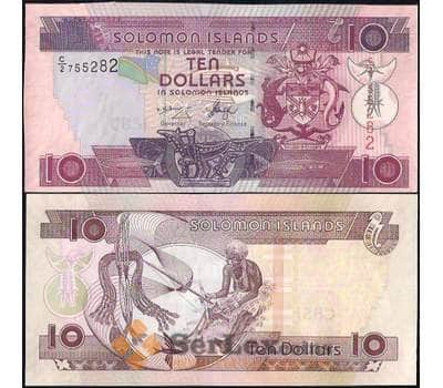 Банкнота  Соломоновы острова 10 долларов 2009 P27 UNC арт. В01030