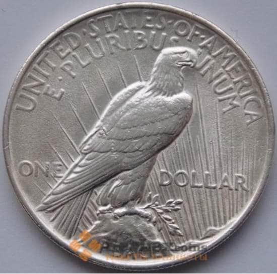 США 1 доллар 1922 КМ150 AU Peace Серебро арт. С03888