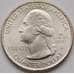 Монета США 25 центов 2016 35 парк Национальный парк Форт Молтри D арт. С03915