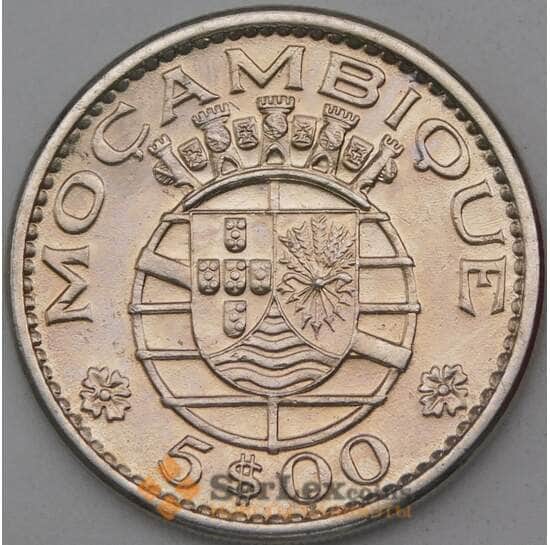 Мозамбик 5 эскудо 1973 КМ86 AU арт. 26952