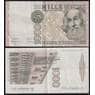 Италия банкнота 1000 лир 1982 Р109 XF арт. 48967