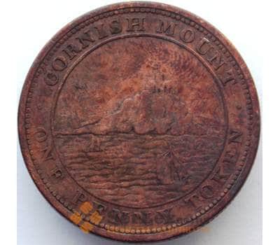 Монета Великобритания токен 1 пенни Корнвелл (J05.19) арт. 16257