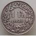 Монета Швейцария 1 франк 1928 КМ24 VF арт. 13177