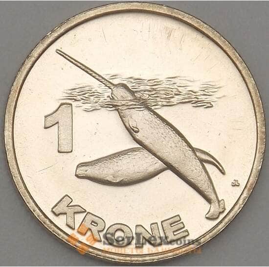 Гренландия 1 крона 2010 UNC (n17.19) арт. 21113
