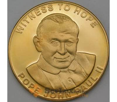 Монета Уганда 1000 шиллингов 2003 Иоан Павел II UNUSUAL арт. 26256