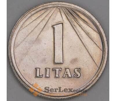 Литва 1 лит 1991 КМ91 UNC арт. 53348