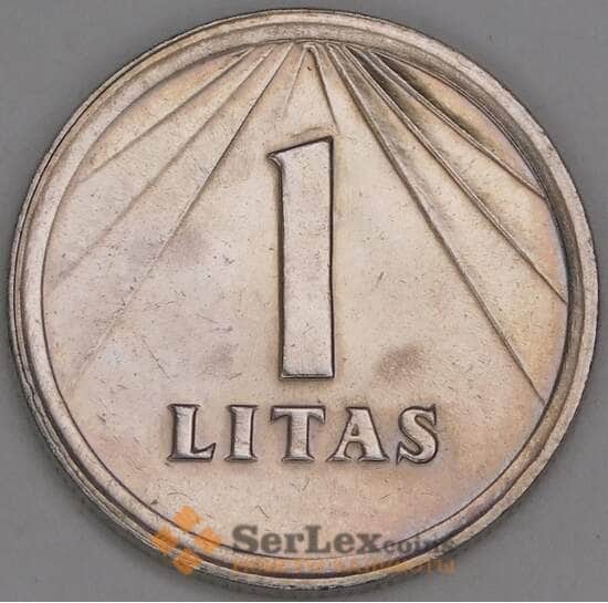 Литва 1 лит 1991 КМ91 UNC арт. 53348