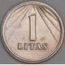 Литва 1 лит 1991 КМ91 UNC арт. 53348