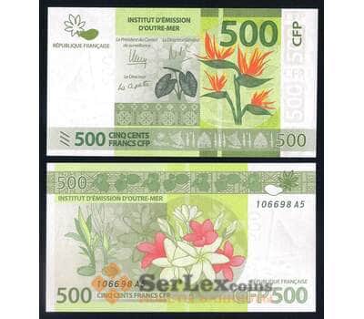 Французские Тихоокеанские Территории 500 франков ND 2014 Р5 UNC арт. 52075