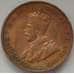 Монета Австралия 1 пенни 1923 КМ23 XF Георг V (J05.19) арт. 17161