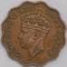 Монета Кипр 1 пиастр 1945 КМ23а XF арт. 38415