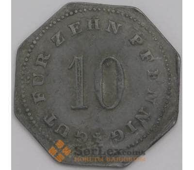 Германия Бад Телц нотгельд 10 пфеннигов 1917 XF арт. 43230