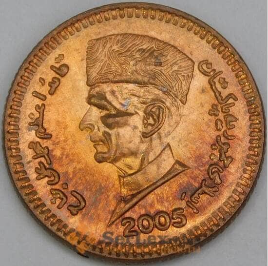 Пакистан 1 рупия 2005 КМ62 UNC арт. 55138 Пакистан 1 рупия 2005 КМ62 UNC арт. 55138