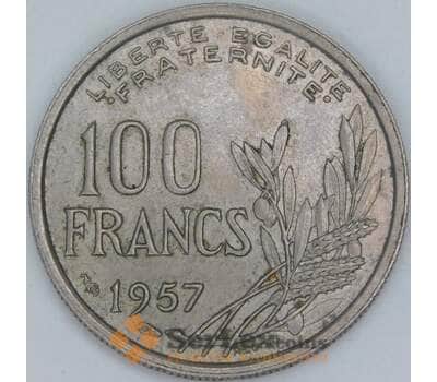 Франция 100 франков 1957 B КМ919.2 XF арт. 56934