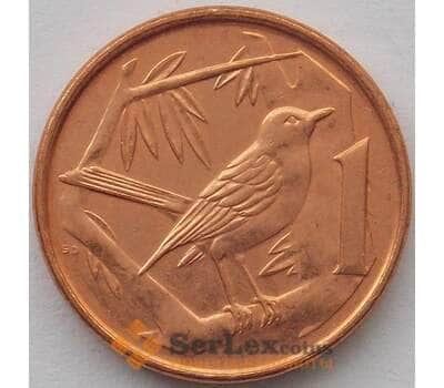 Монета Каймановы острова 1 цент 1992 КМ87а UNC (J05.19) арт. 17604