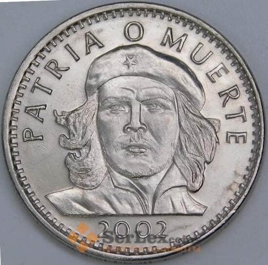 Куба 3 песо 2002 КМ346а aUNC арт. 41892 Куба 3 песо 2002 КМ346а aUNC арт. 41892