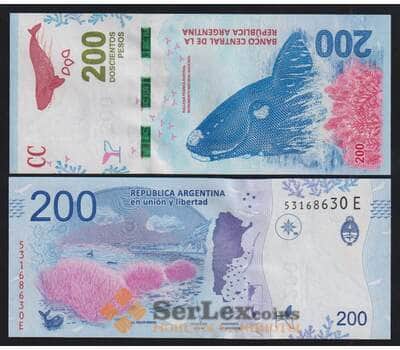 Аргентина 200 песо ND 2016 Р364 UNC арт. 51856
