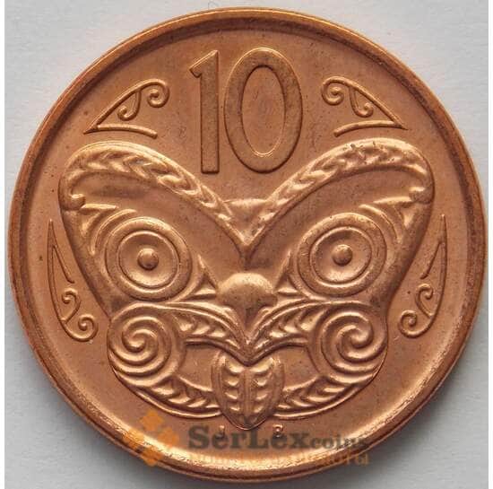 Новая Зеландия 10 центов 2013 КМ118a UNC (J05.19) арт. 17248