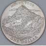 Новая Зеландия 1 доллар 1970 КМ42 UNC Гора Кука арт. 56504