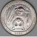 Монета США 25 центов 2020 UNC 51 парк Американское Самоа D арт. 21751