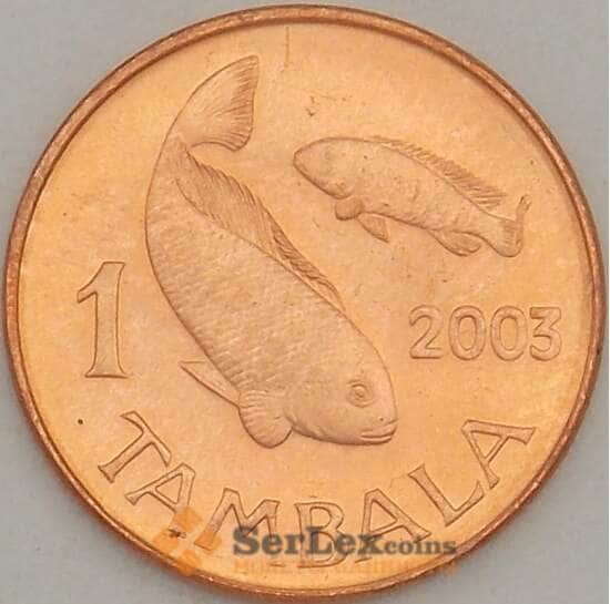 Малави 1 тамбала 2003 КМ33а UNC (J05.19) арт. 18252