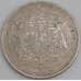 Таиланд монета 1 бат 1876 Y34 VF арт. 45699