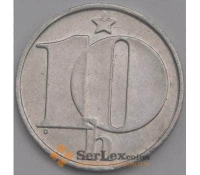 Монета Чехословакия 10 геллеров 1978 КМ80 XF арт. 39283