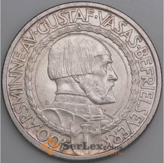 Швеция монета 2 кроны 1921 КМ799 UNC  арт. 47109