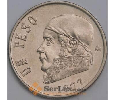 Монета Мексика 1 песо 1977 КМ460 AU арт. 39264