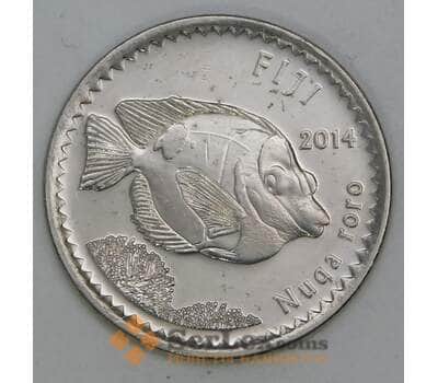Фиджи 5 центов 2014 КМ332 AU арт. 56110