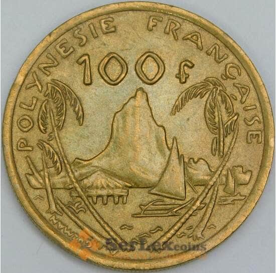 Французская Полинезия 100 франков 2009 КМ14а XF арт. 56779