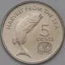 Фиджи 5 центов 1995 КМ77 50 лет ФАО арт. 31240