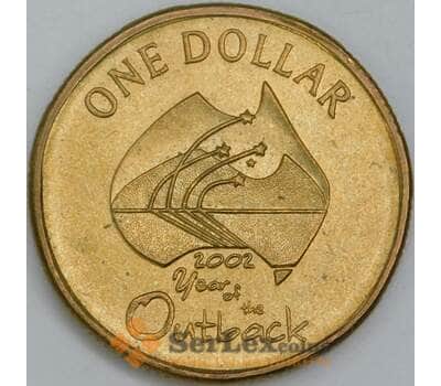 Австралия 1 доллар 2002 КМ600 aUNC Год отдаленных районов  арт. 56742
