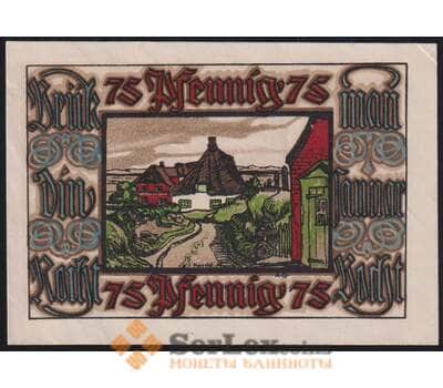 Германия Норддорф(Амрум) 75 пфеннигов 1922 Р0981.1-3/4 aUNC арт. 48662