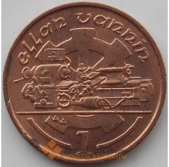 Мэн остров 1 пенни 1991 КМ207 AU арт. 13942