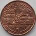 Монета Мэн остров 1 пенни 1991 КМ207 AU арт. 13942