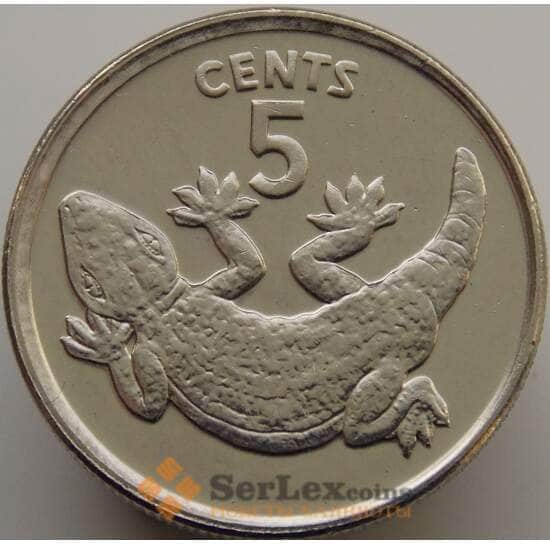 Кирибати монета 5 центов 1979 КМ3а UNC арт. 8994