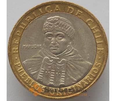 Монета Чили 100 песо 2003 КМ236 aUNC (J05.19) арт. 17390