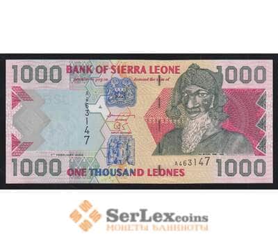 Сьерра-Леоне 1000 леоне 2002 Р24а UNC арт. 52155
