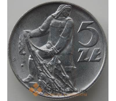 Монета Польша 5 злотых 1974 Y47 UNC арт. 11385