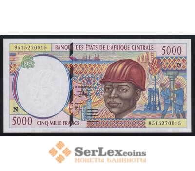 Экваториальная Гвинея 5000 франков 1995 Р504Nb UNC арт. 52180