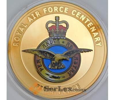Гернси 50 пенсов 2018 UC236 Proof 100 лет Королевским ВВС Великобритании арт. 56555