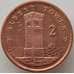 Монета Мэн остров 2 пенса 2005 КМ1254 aUNC арт. 13914