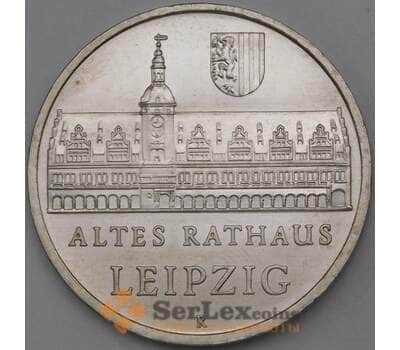 Монета Германия (ГДР) 5 марок 1984 КМ96 AU Старая Ратуша в Лейпциге арт. 29223